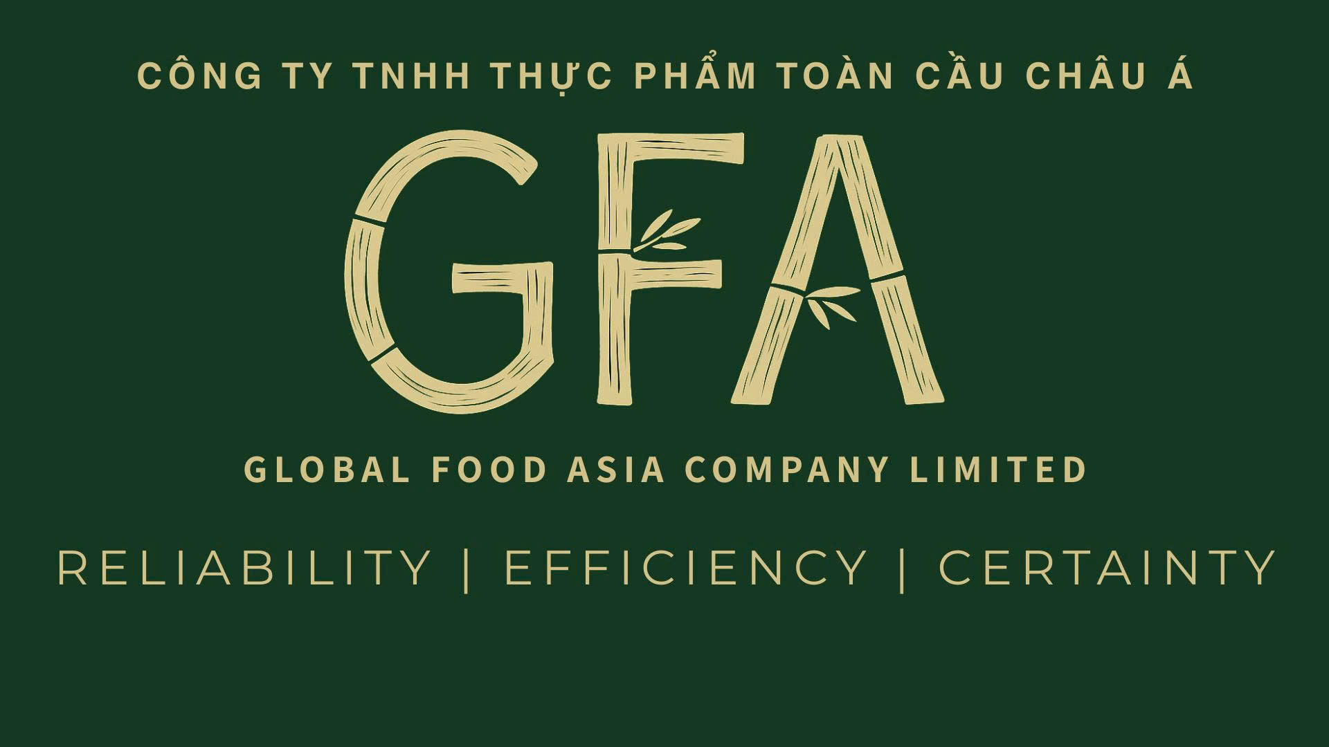CÔNG TY TNHH THỰC PHẨM TOÀN CẦU CHÂU Á