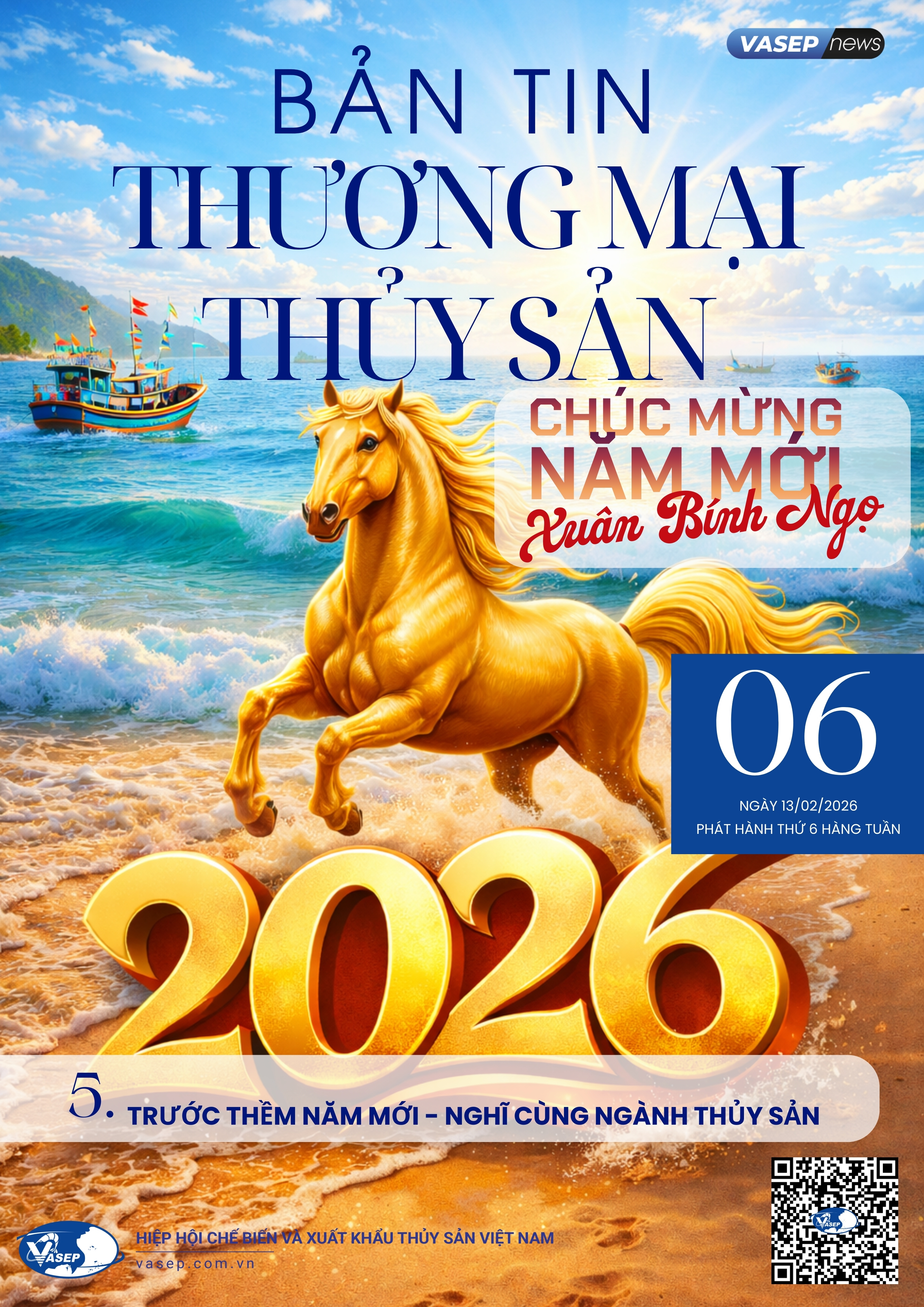 Bản tin tuần Thương mại Thủy sản số 06-2026