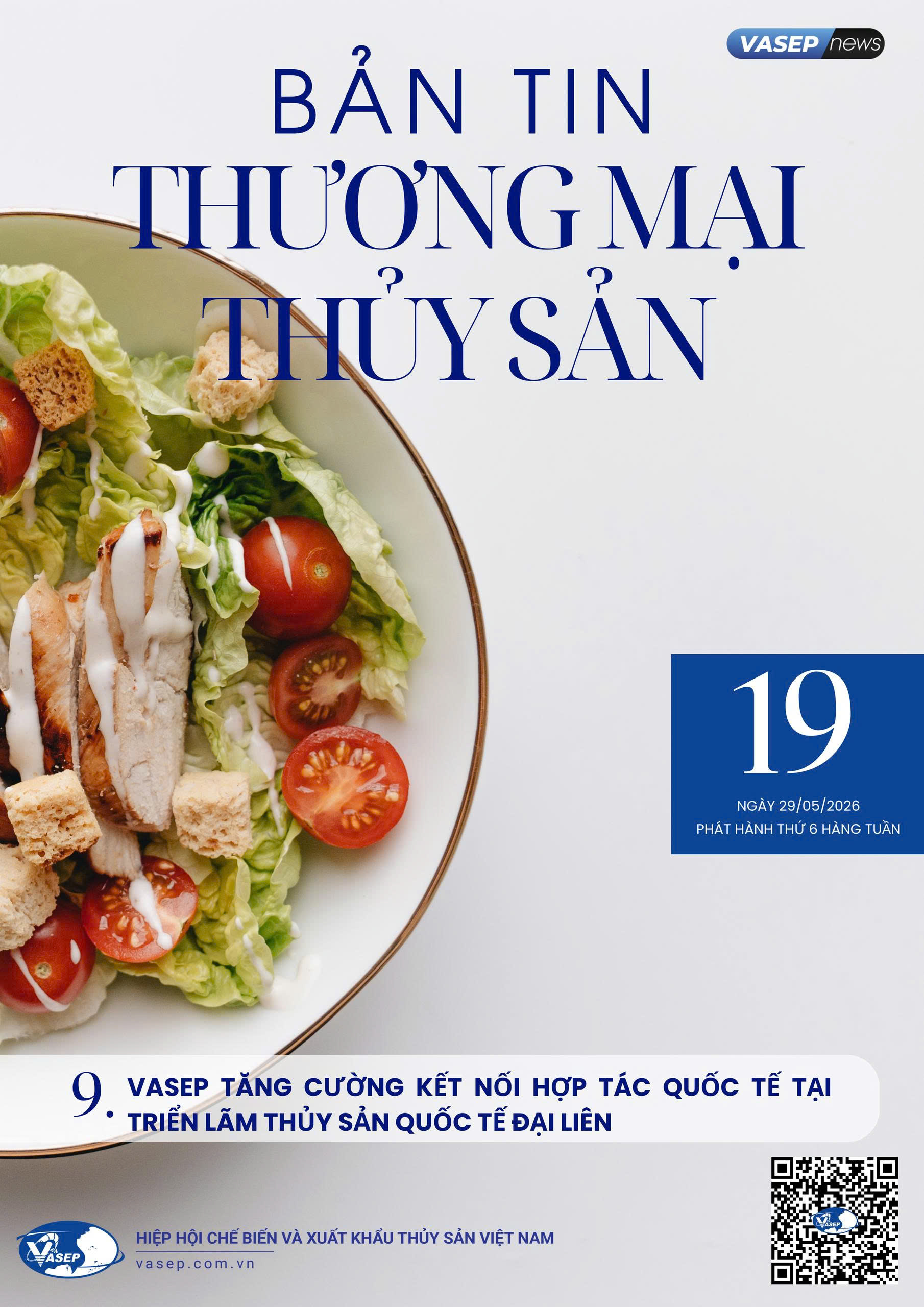 Bản tin tuần Thương mại Thủy sản số 19-2026