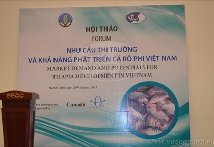 Hội thảo Nhu cầu thị trường và khả năng phát triển cá rô phi Việt Nam