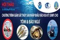 HT Chương trình Giám sát Thủy sản NK vào Mỹ cho tôm và bào ngư