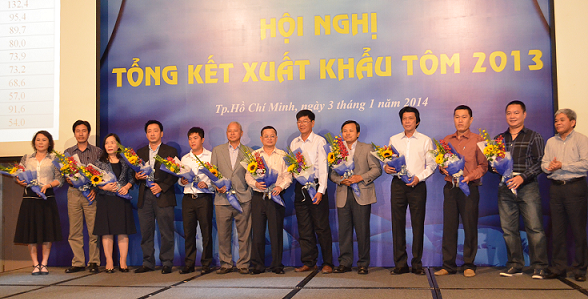 Hội nghị Tổng kết Xuất khẩu tôm năm 2013