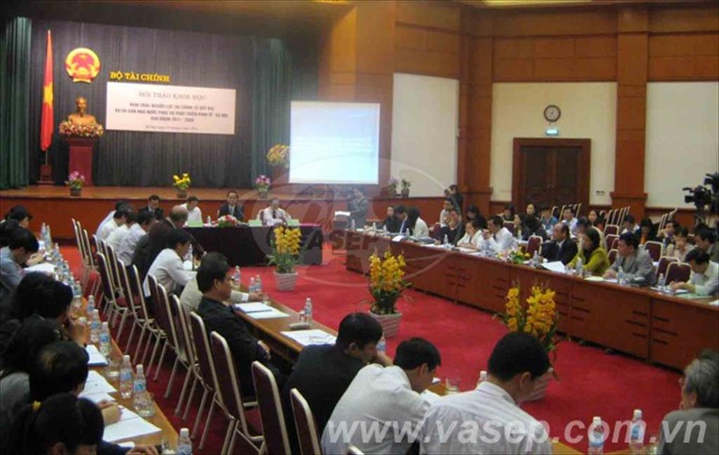 HT Đề án Khai thác nguồn lực tài chính đất đai & tài sản nhà nước phục vụ phát triển kinh tế-xã hội giai đoạn 2011-2020