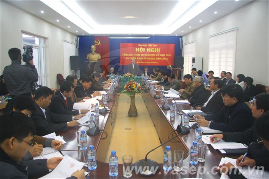 Hội nghị tổng kết thực hiện nhiệm vụ năm 2012 và triển khai kế hoạch năm 2013 của Tổng cục Thủy sản