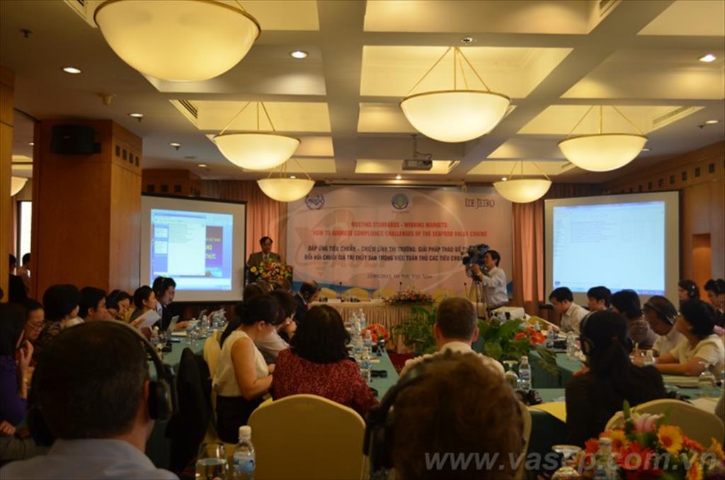 HT Đáp ứng tiêu chuẩn - Chiếm lĩnh thị trường: Giải pháp tháo gỡ thách thức đối với chuỗi giá trị thủy sản trong việc tuân thủ các Tiêu chuẩn Thương mại