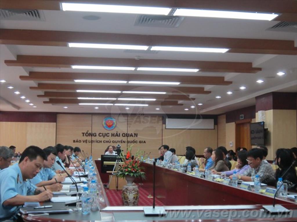 Cuộc họp bàn về phương thức quản lý định mức sử dụng, định mức tiêu hao; tỷ lệ hao hụt nguyên liệu, phụ liệu, vật tư đối với loại hình NK nguyên liệu, vật tư để SX, gia công hàng hóa XK