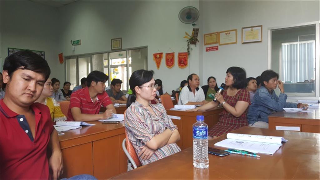 Ảnh I.7.19.Kiểm soát hiệu quả vi sinh trong nhà máy thủy sản - Tổ chức tại CADOVIMEX 2