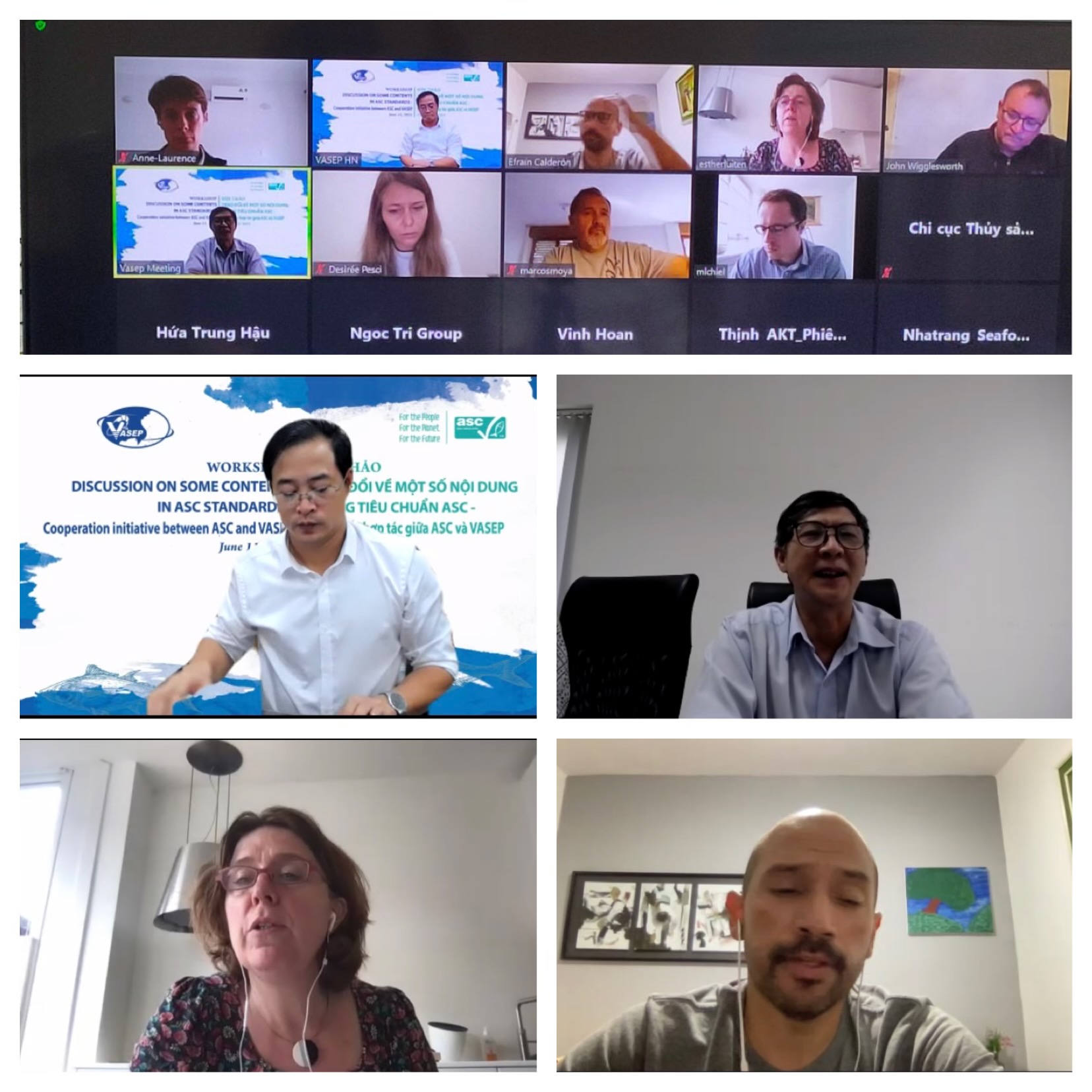 VASEP and ASC held a workshop to discuss some content in the ASC standard