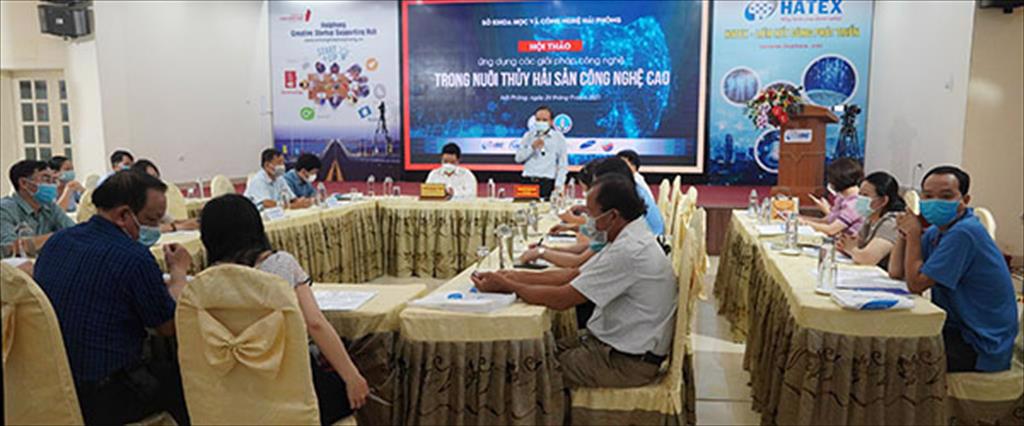 Hội thảo ứng dụng các giải pháp công nghệ trong nuôi thủy hải sản công nghệ cao