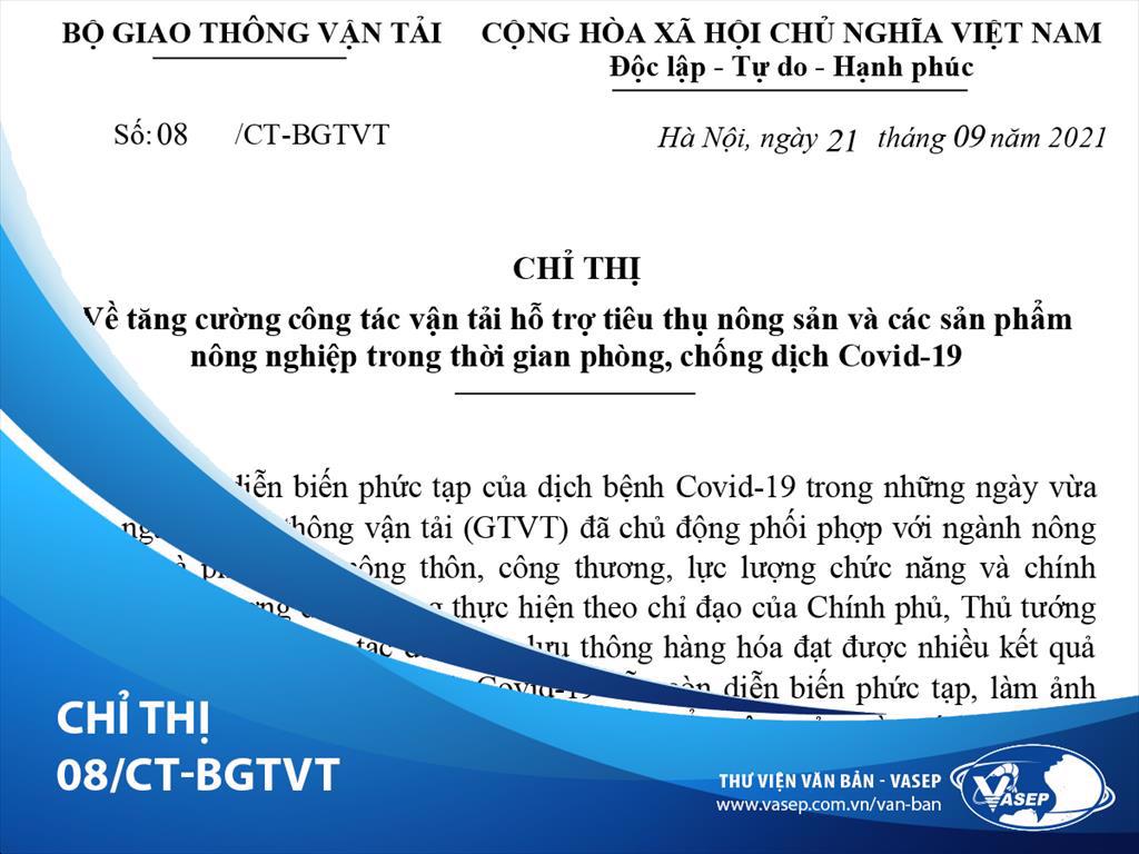 Bộ Giao thông Vận tải: Không để ách tắc trong vận chuyển, tiêu thụ nông sản
