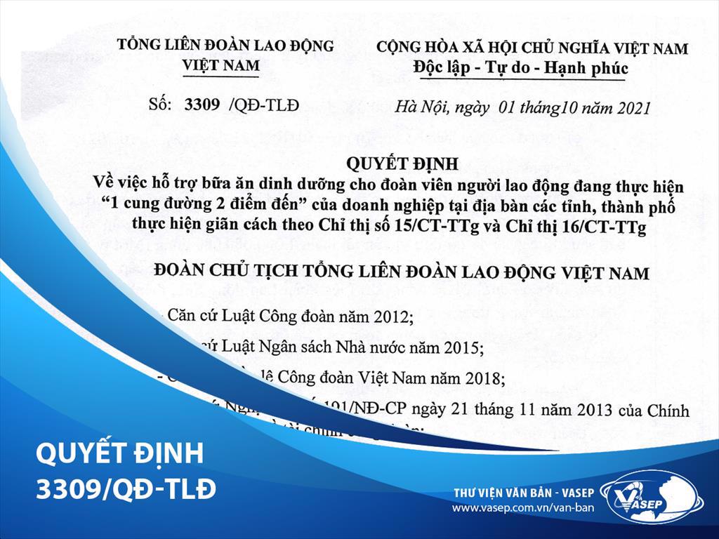 Hỗ trợ bữa ăn cho NLĐ đang thực hiện "1 cung đường 2 điểm đến"