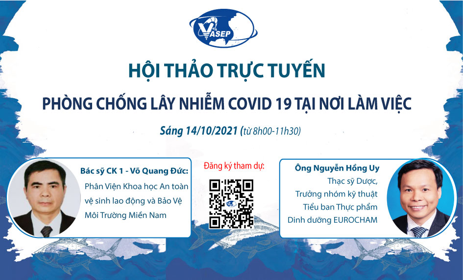 Mời tham dự hội thảo: Phòng tránh lây nhiễm Covid 19 tại nơi làm việc