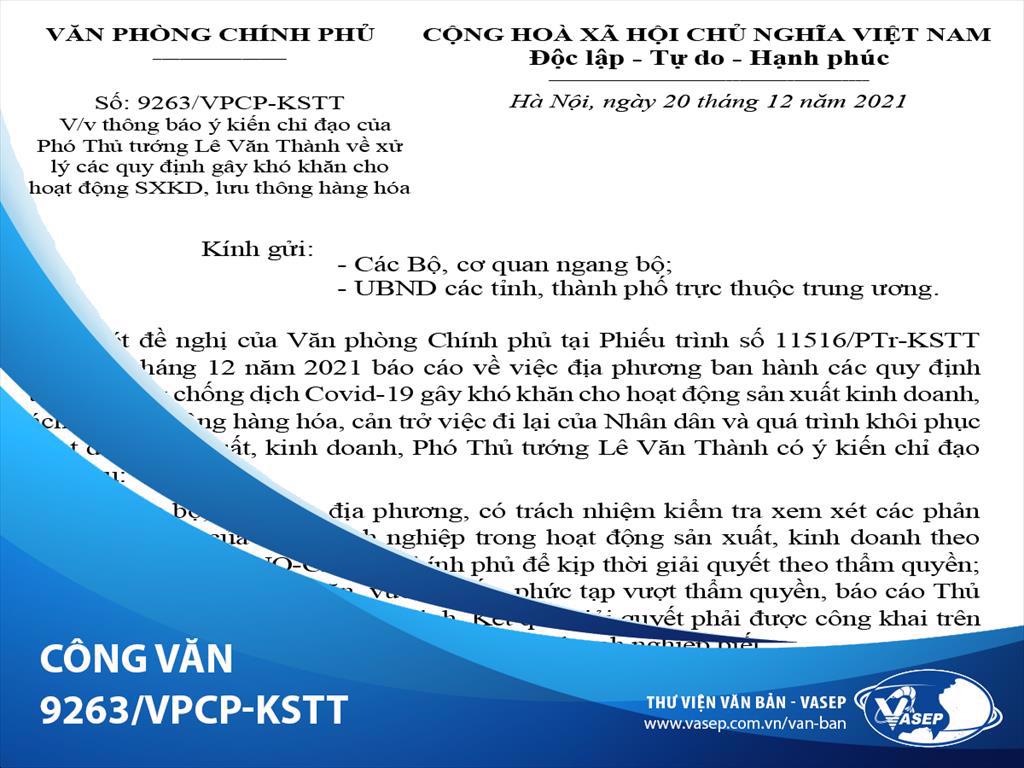 Phó thủ tướng yêu cầu xử lý các quy định chống dịch gây khó khăn cho lưu thông hàng hóa