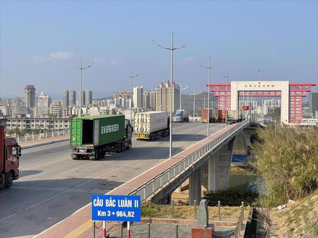 Tạm thời dừng tiếp nhận mặt hàng hoa quả, thủy sản đông lạnh qua Cửa khẩu Quốc tế Móng Cái từ 17/1/2022