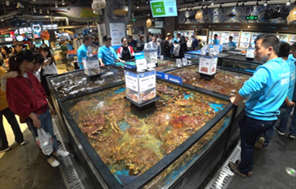 Doanh số bán lẻ thủy sản của Trung Quốc tăng 10% do các biện pháp COVID