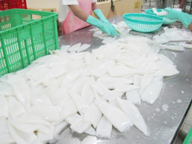 Tháng 1/2022: Xuất khẩu mực chế biến tăng mạnh nhất