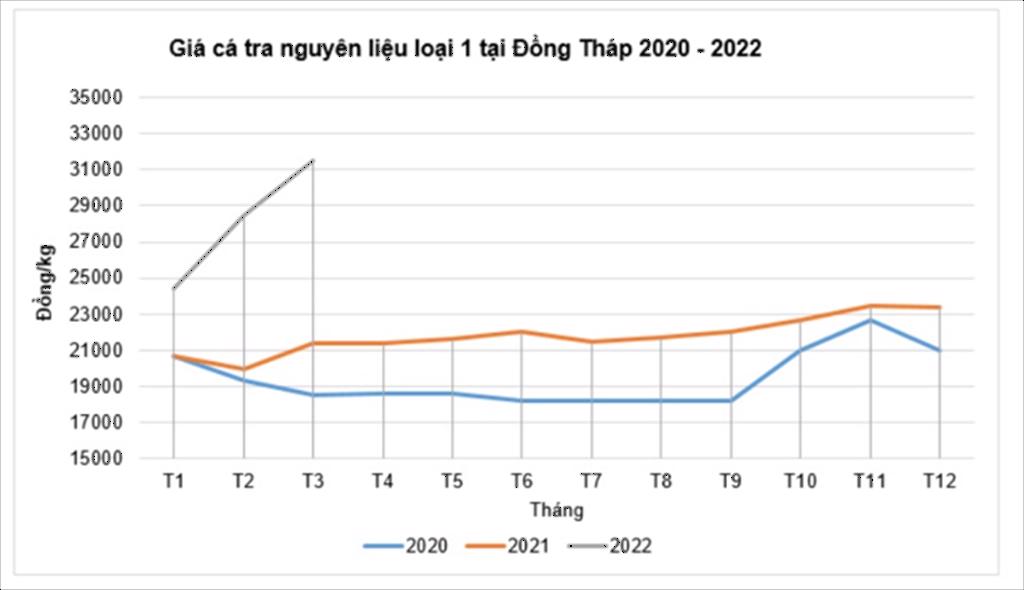 Giá cá tra xuất khẩu vào thị trường Mỹ lập kỷ lục