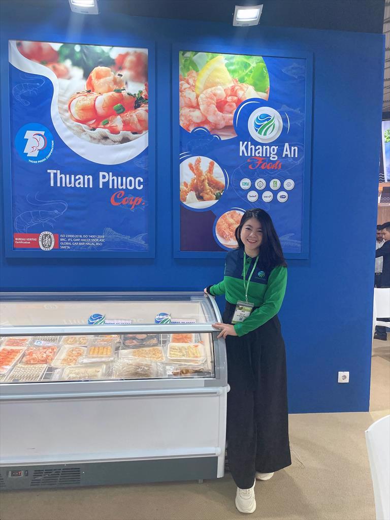 Khang An Foods giới thiệu set sản phẩm mới thủy sản - rau củ tại Fira Barcelona 2022