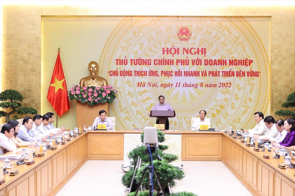 Chính phủ, Thủ tướng luôn đồng hành, chia sẻ, lắng nghe doanh nghiệp để cùng vượt qua khó khăn, thách thức