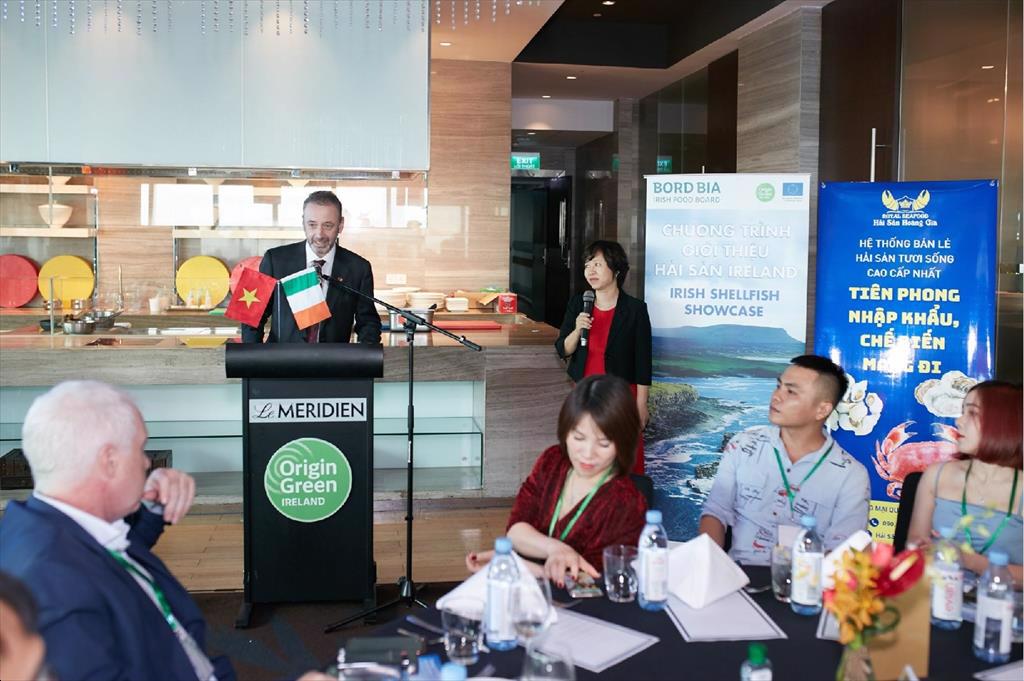 Việt Nam sẽ là thị trường dài hạn cho sản phẩm thủy sản, sữa, thịt của Ireland