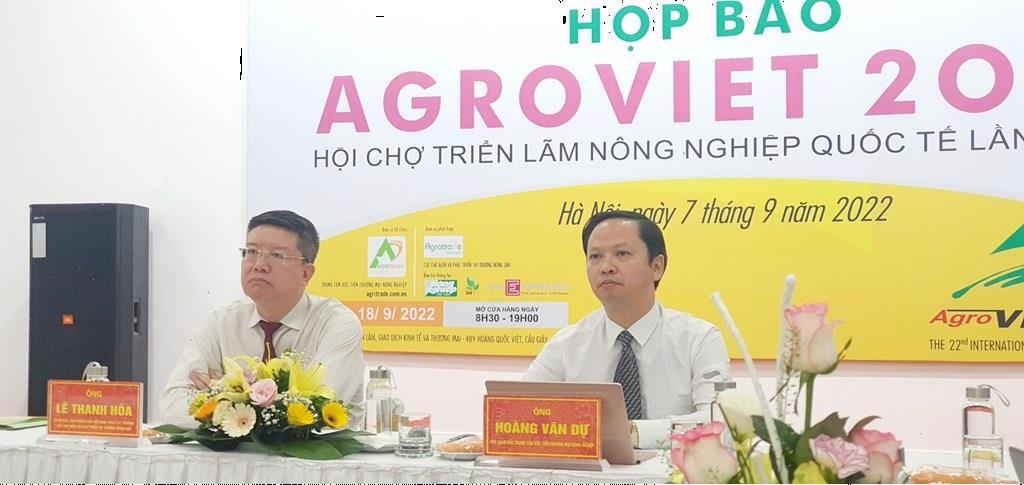 AgroViet 2022 thu hút gần 100 doanh nghiệp trong nước và quốc tế tham gia 