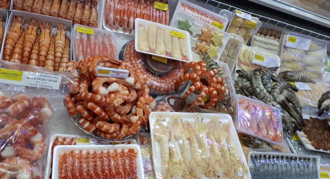 Infographic Xuất khẩu tôm Việt Nam 9 tháng đầu năm 2022 