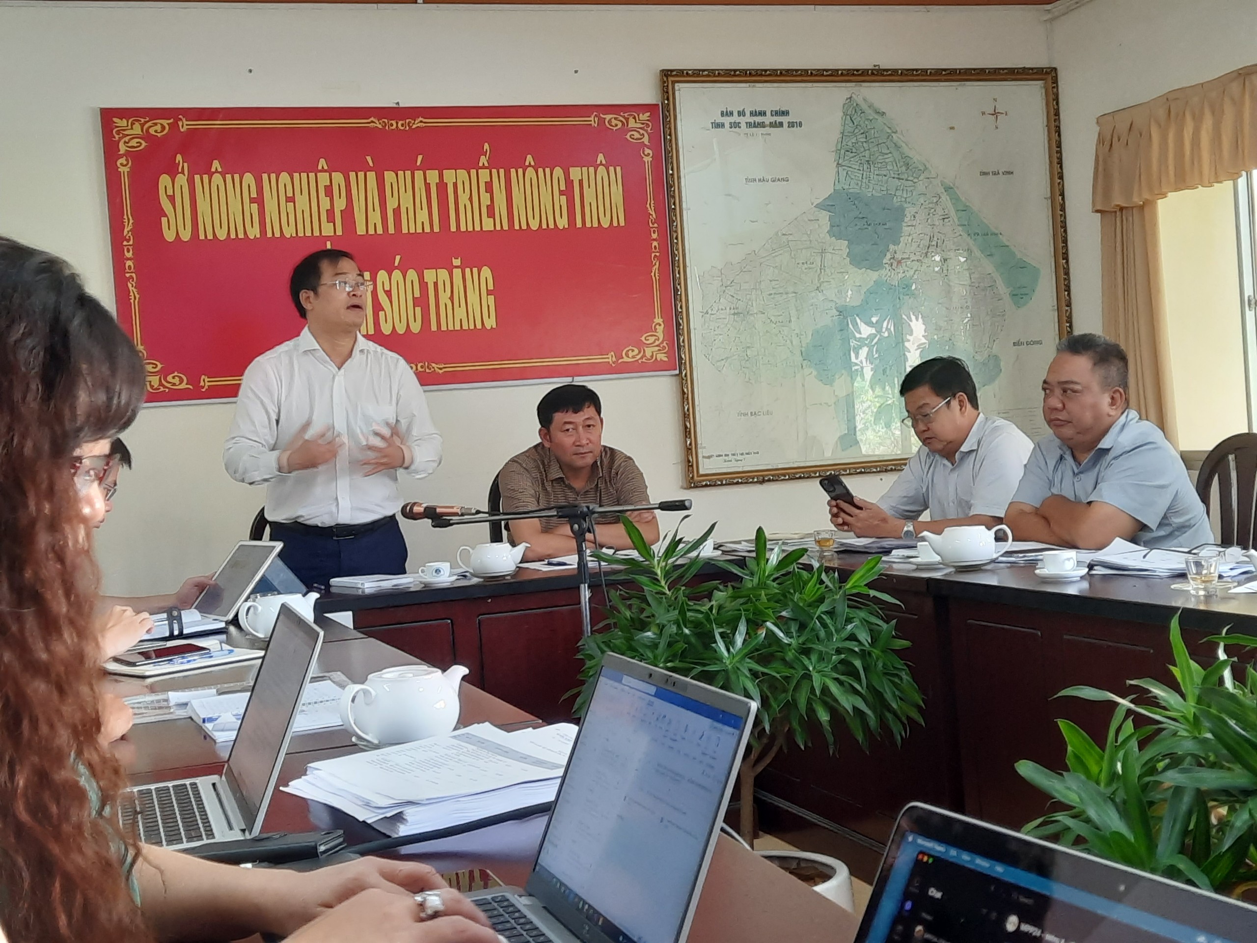 VASEP, AED và dự án IPSC làm việc với 3 tỉnh An Giang, Sóc Trăng và Cần Thơ