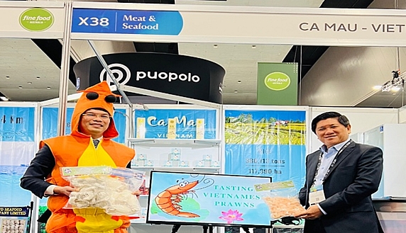 Tôm Việt Nam khẳng định vị thế tại thị trường Úc