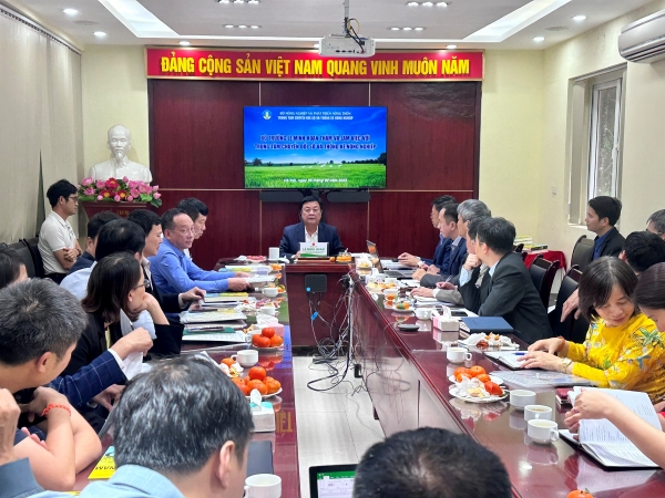 Bộ trưởng Lê Minh Hoan: Cần hiểu được giá trị của chuyển đổi số, của thống kê nông nghiệp