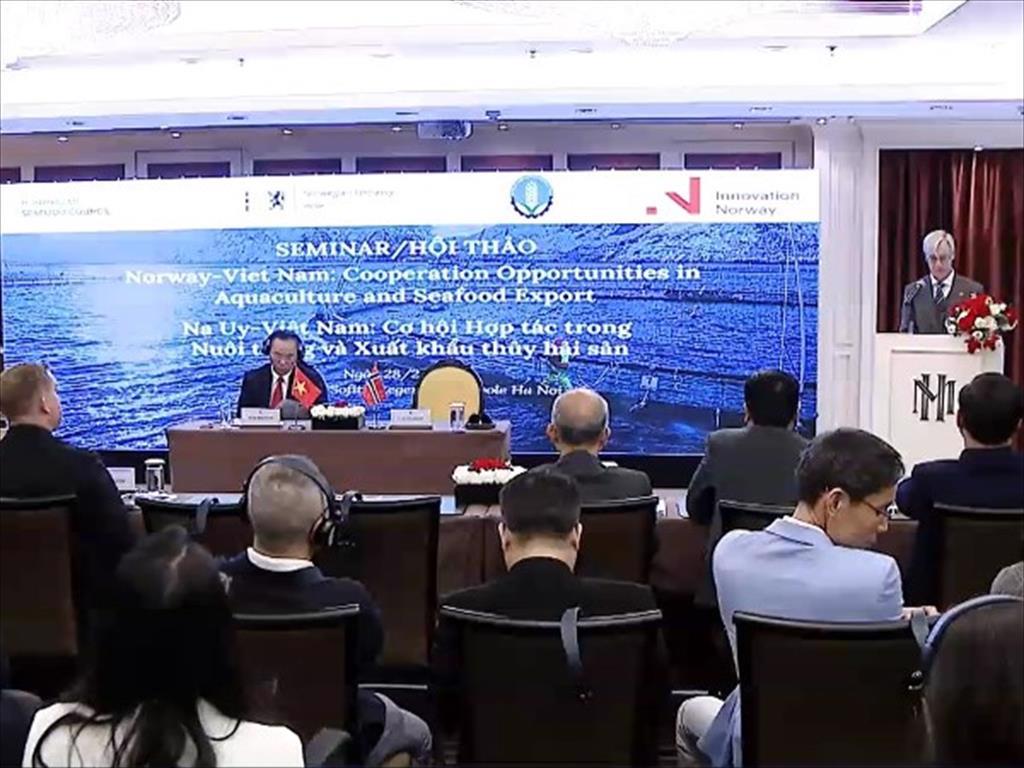 Việt Nam – Na Uy: Đẩy mạnh hợp tác trong nuôi trồng và xuất khẩu thủy hải sản