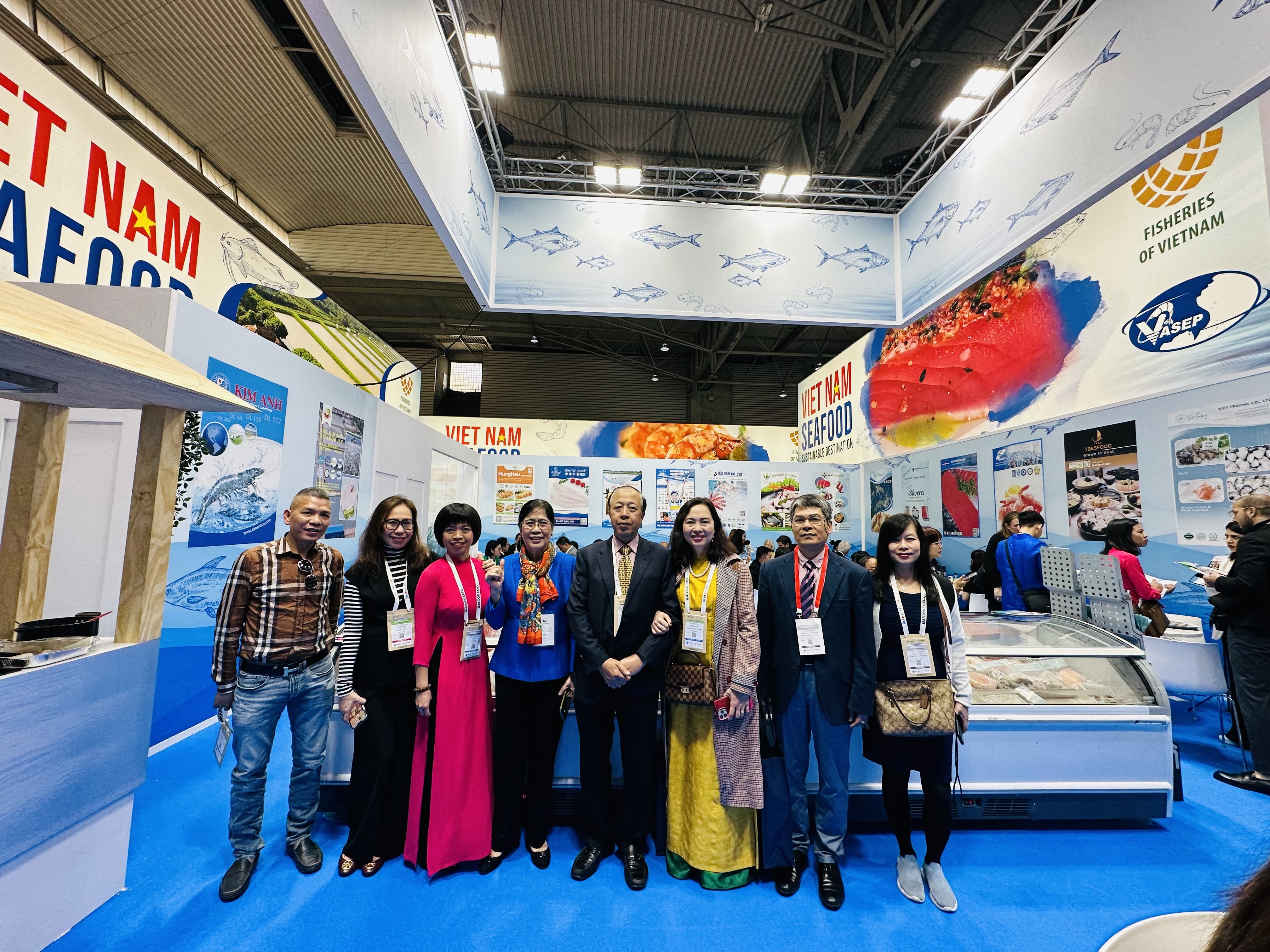 Seafood Expo Global 2023 Vietnamese enterprises participation doubled compared to last year