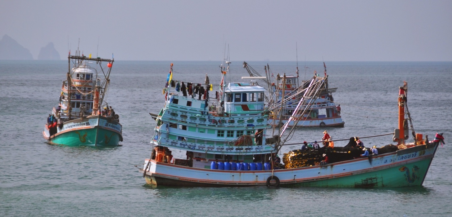 Chính phủ Thái Lan mở trung tâm hạn chế tàu đánh cá
