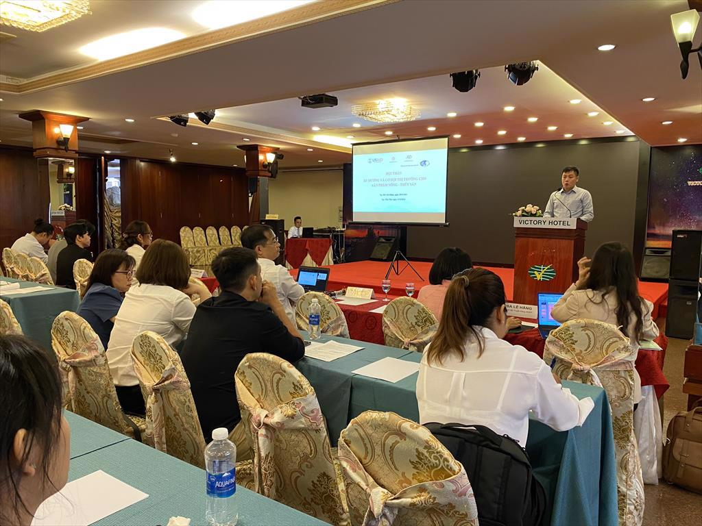 VASEP và Dự án USAID IPSC cập nhật thông tin về xu hướng thị trường cho các doanh nghiệp