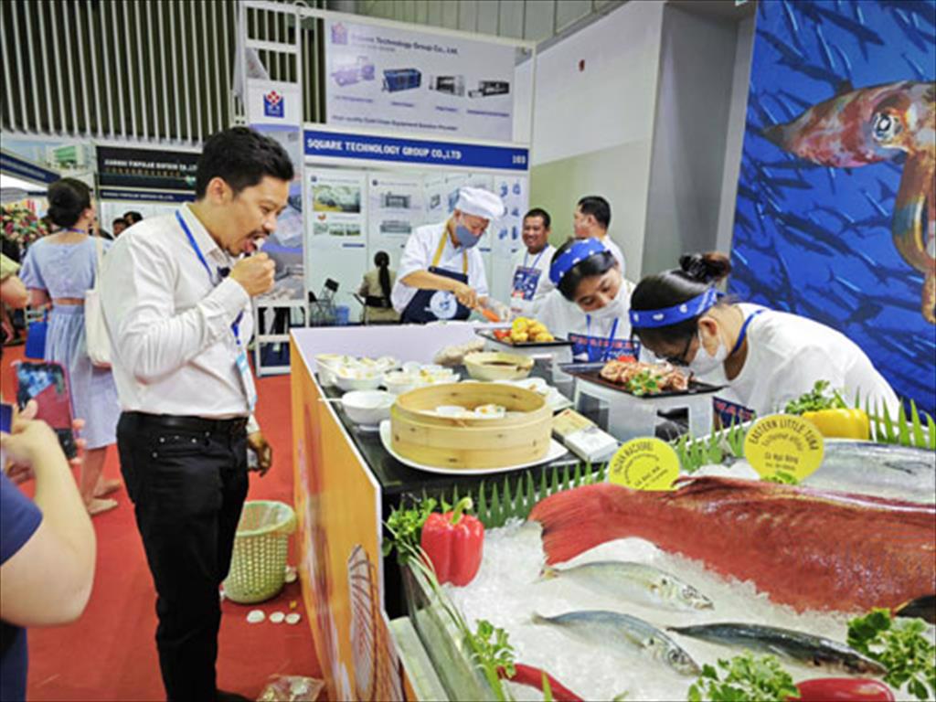 Thủy sản chế biến sâu được ưa chuộng