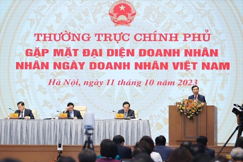 Chính phủ, Thủ tướng cam kết luôn sát cánh cùng doanh nghiệp, doanh nhân