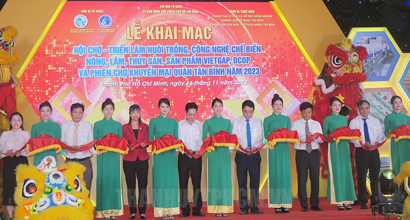 TPHCM tổ chức hội chợ - triển lãm nuôi trồng, công nghệ chế biến nông, lâm, thủy sản, sản phẩm VietGAP, OCOP
