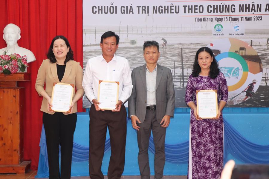 Chứng nhận ASC sẽ đưa nghêu Tiền Giang nâng tầm, vươn xa