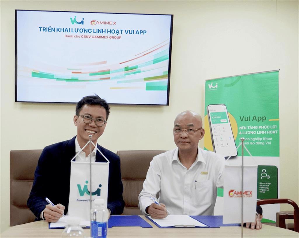 Camimex Group triển khai lương linh hoạt Vui app