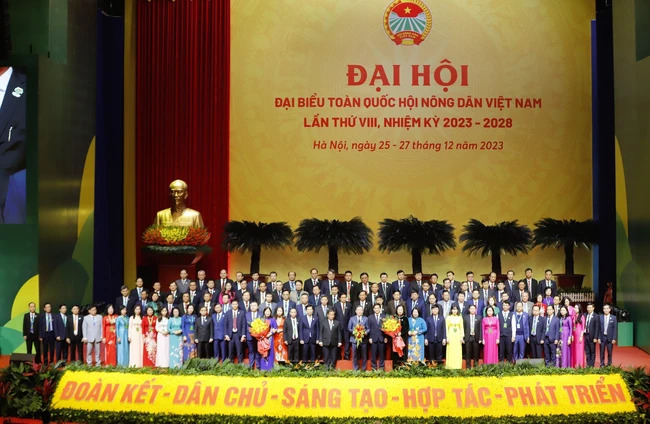 Danh sách Ban Chấp hành Trung ương Hội Nông dân Việt Nam khóa VIII nhiệm kỳ 2023- 2028