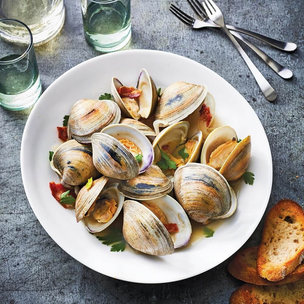 Infographic Xuất khẩu nhuyễn thể có vỏ của Việt Nam năm 2023