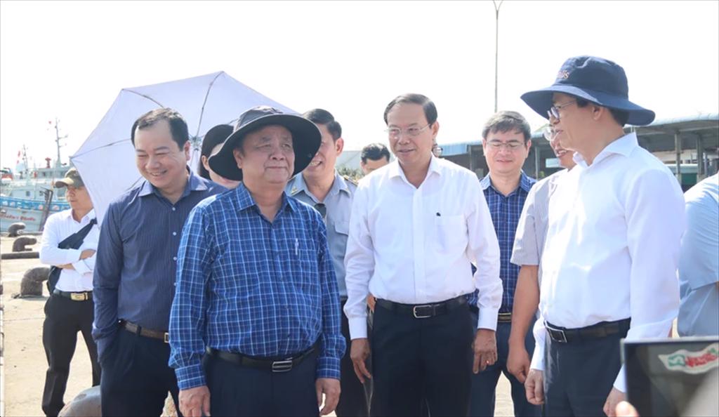 Bộ trưởng Lê Minh Hoan làm việc với Bà Rịa - Vũng Tàu về việc chống khai thác IUU