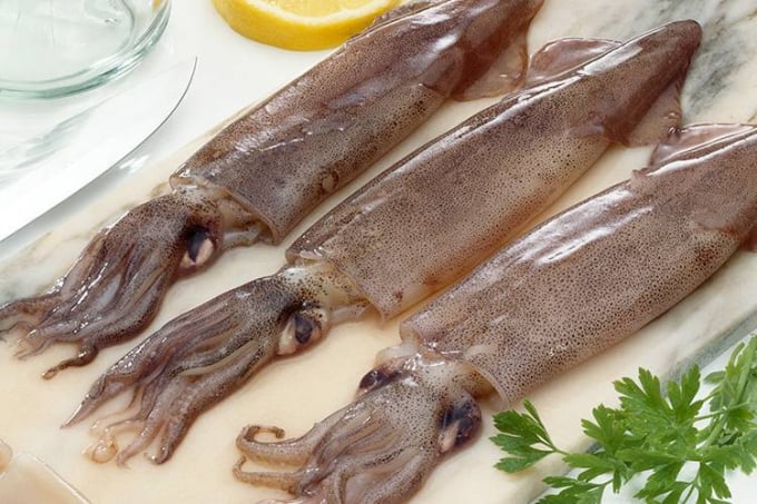 Infographic Xuất khẩu mực và bạch tuộc của Việt Nam 3 tháng đầu năm 2024