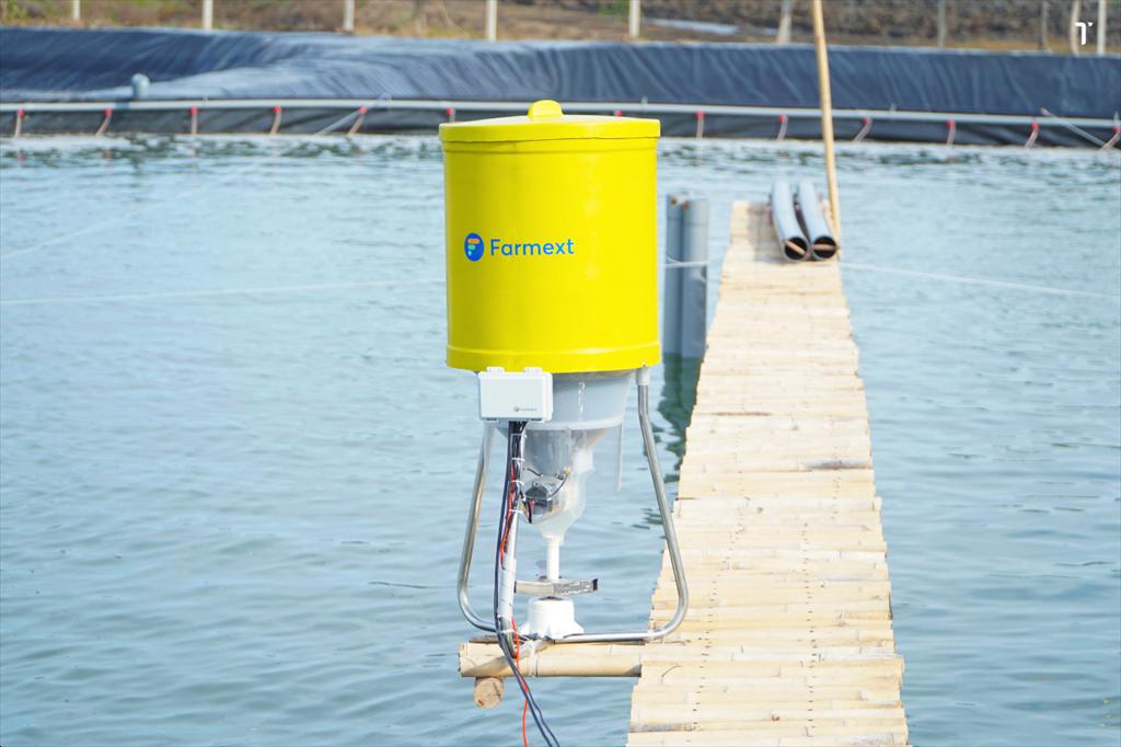 Tép Bạc giới thiệu thiết bị mới giúp tối ưu hóa việc cho ăn trong nuôi trồng thủy sản