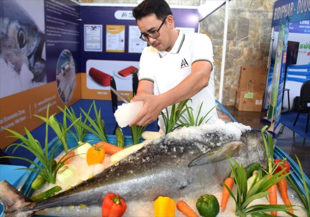 Cá ngừ đại dương, điểm nhấn của Lễ hội Tinh hoa đất biển Bình Định 2024
