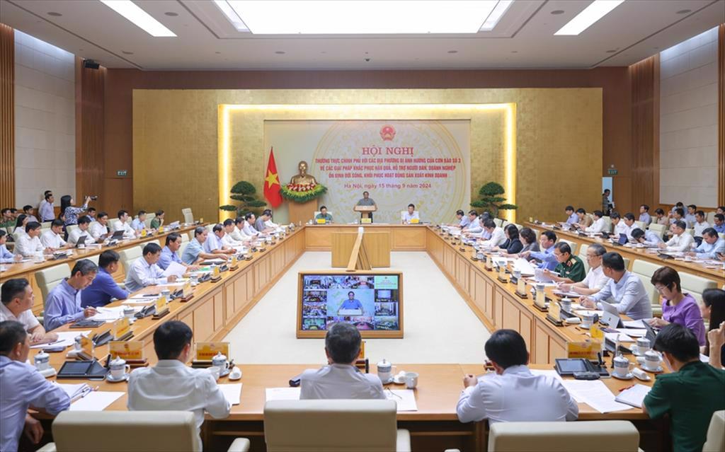 Nghị quyết số 143NQ-CP khẩn trương khắc phục hậu quả bão số 3