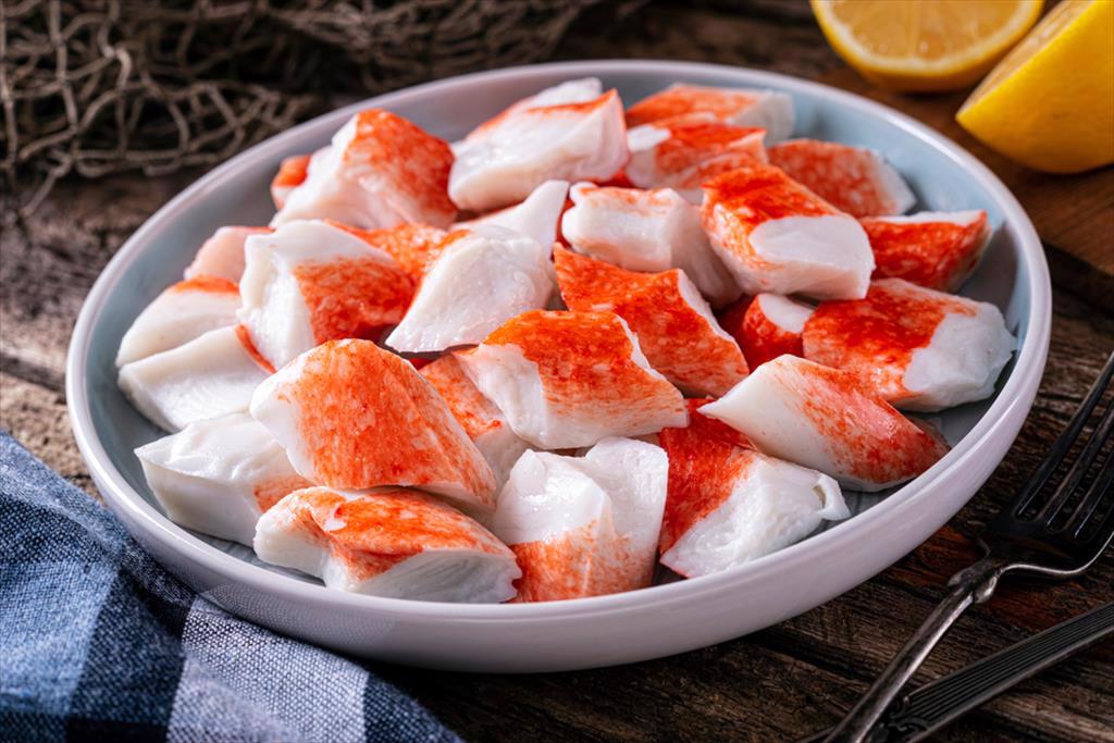 Nhà chế biến surimi Nhật Bản bán thanh cua sản xuất tại Mỹ sang Trung Quốc
