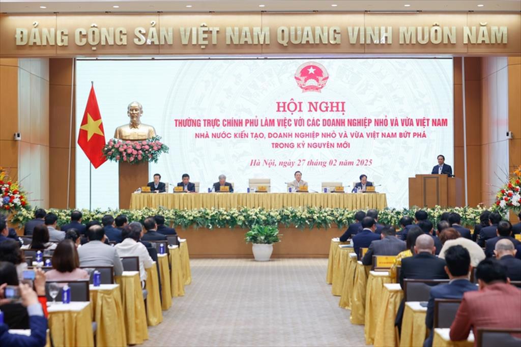 DN thủy sản kiến nghị tại Hội nghị Thường trực Chính phủ làm việc với DN nhỏ và vừa 