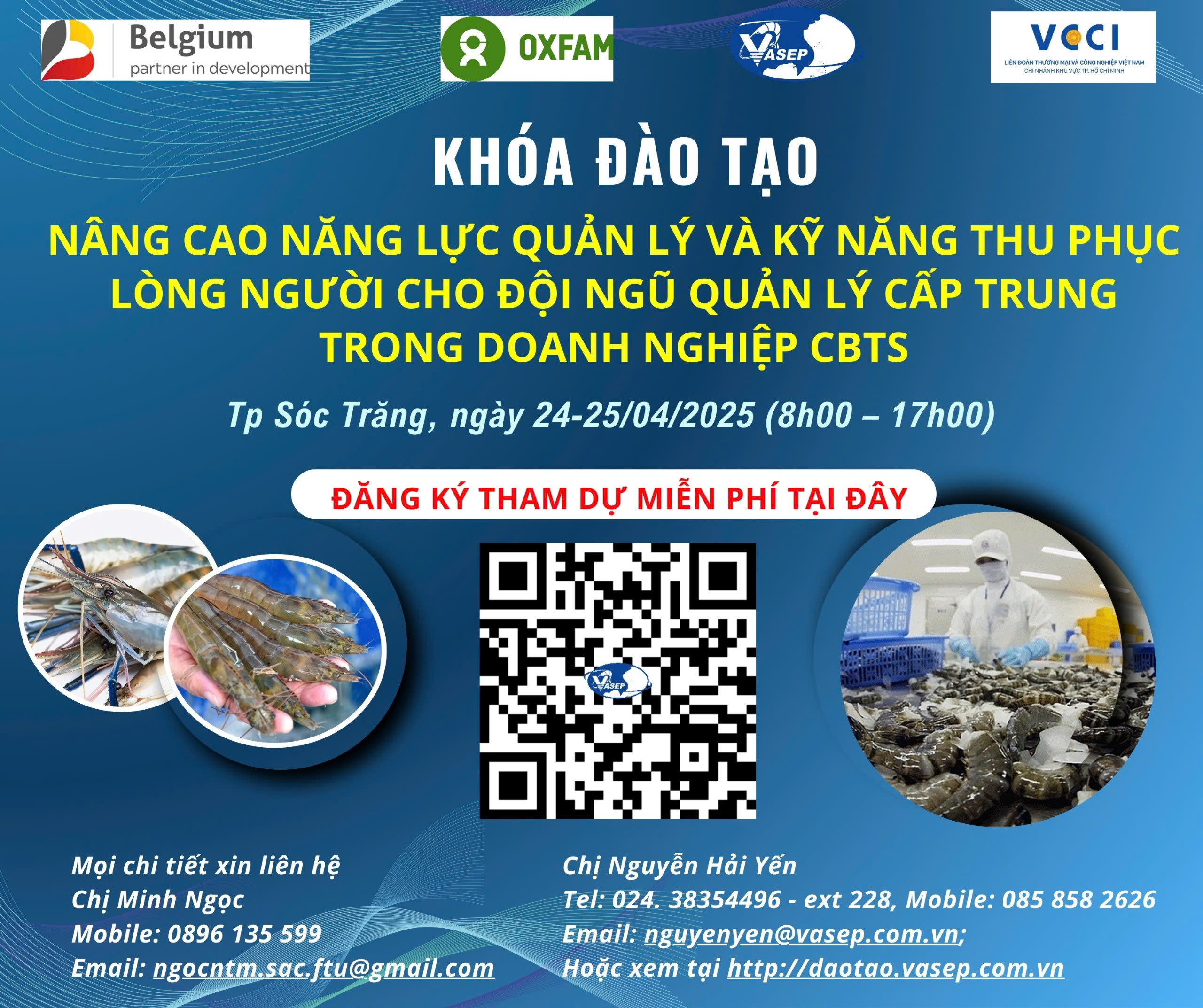 Khóa đào tạo “Nâng cao năng lực quản lý và kỹ năng thu phục lòng người cho đội ngũ quản lý cấp trung trong doanh nghiệp CBTS”