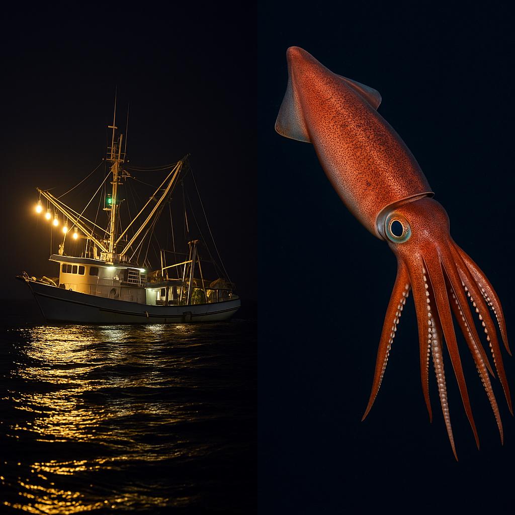 Sự trỗi dậy của đội tàu xa bờ và nguy cơ đe dọa nghề mực mực bay jumbo góc nhìn từ một nghiên cứu mới