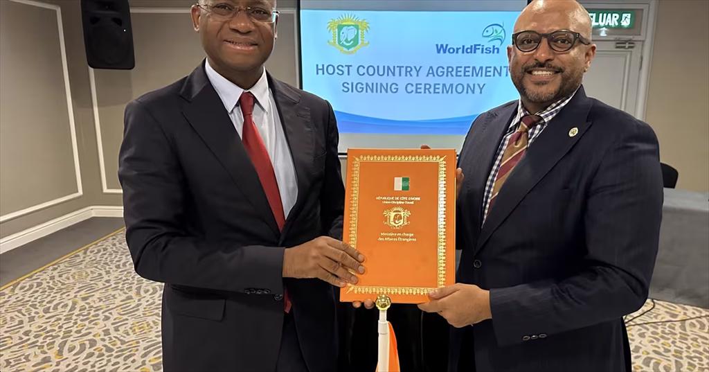 Bờ Biển Ngà hợp tác với WorldFish thành lập trung tâm đổi mới thủy sản Tây Phi